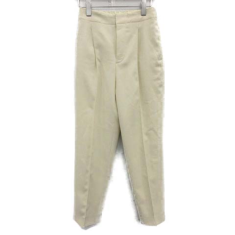 ドレステリア Dressterior パンツ テーパード イージー 36 S アイボリー オフホワイト Tu レディース 081 ベクトルパーク