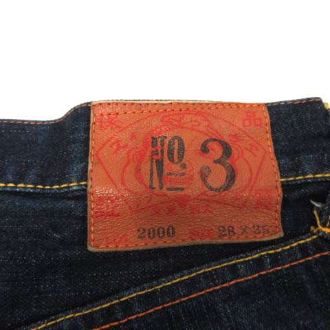 エヴィス EVISU 28×35 2000 No.3 デニムパンツ ジーンズ カモメ