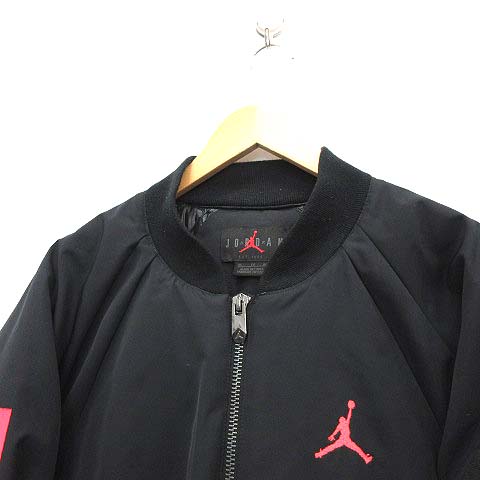 【美品】Jordan ナイロンジャケット Sサイズ ブラック/グレー DIESEL（ディーゼル）の「メンズ ジャケット ナイロンジャケット
