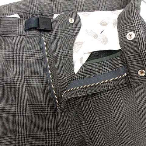 THE NORTH FACE PPL ポリエステル チェック フィールド パンツ