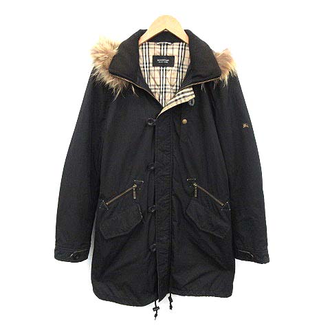 バーバリーブラックレーベル モッズコート バーバリーブラック