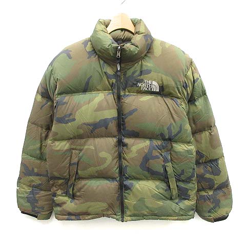 ザノースフェイス THE NORTH FACE ヌプシ 700 ダウンジャケット 迷彩  