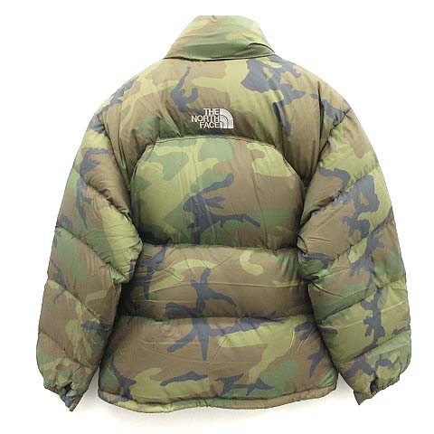 ザノースフェイス THE NORTH FACE ヌプシ 700 ダウンジャケット 迷彩 