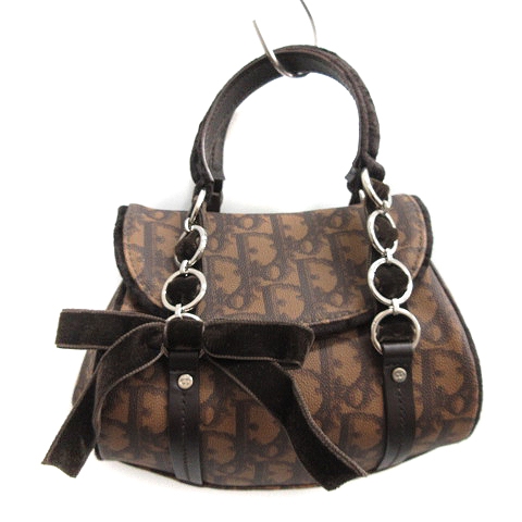 クリスチャンディオール Christian Dior ハンドバッグ ミニ トロッター 