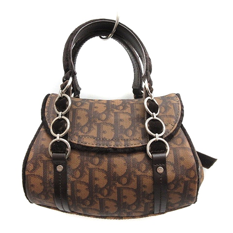 クリスチャンディオール Christian Dior ハンドバッグ ミニ トロッター