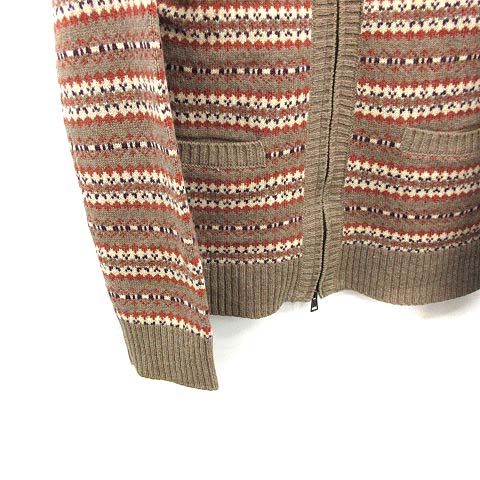 ナンバーナイン NUMBER (N)INE カーディガン ニット 長袖 ジップアップ