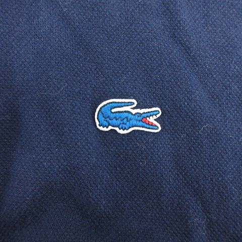 CHEMISE LACOSTE フレンチ　ラコステ　長袖　ポロシャツ　ネイビー CHEMISE LACOSTE フレンチ ラコステ 長袖 ポロシャツ ネイビー