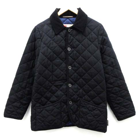 トラディショナルウェザーウェア Traditional Weatherwear 38 M キルティングジャケットアウター 中綿 ウール 紺 ネイビー Ek メンズ 081 ベクトルパーク