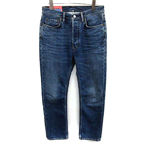 アクネ ストゥディオズ Acne Studios Bla Konst ブロコンスト デニムパンツ ジーンズ Log Mid Blue W25 L32 青 ブルー Ym レディース 081 ベクトルパーク