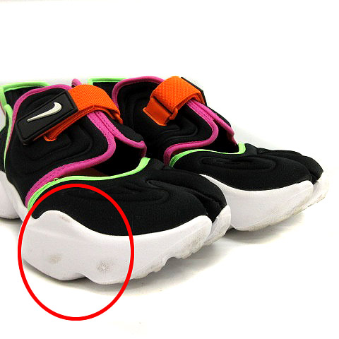 ナイキ Nike Bq4797 001 ss アクアリフト Wmns Aqua Rift スニーカー シューズ スプリットトゥ 25 黒 マルチカラー Bq4797 001 Nt14 レディース 081 ベクトルパーク