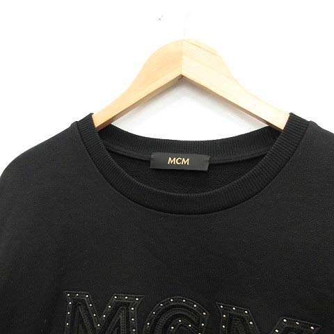 MCM ロゴスタッズスウェットトレーナー