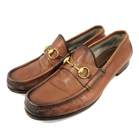 グッチ GUCCI ヴィンテージ ホースビット ローファー ビジネスシューズ 
