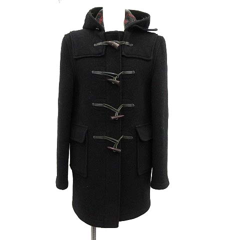グローバーオール Gloverall 子供服 ダッフルコート アウター ショート丈 ウール 9years 134cm 黒 ブラック Kh キッズ 081 ベクトルパーク
