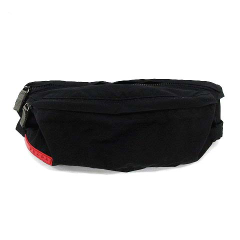 プラダスポーツ Prada Sport ボディバッグ ウエストポーチ 黒 ブラック Ym Oh メンズ レディース 081 ベクトルパーク