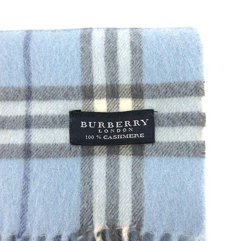 バーバリー ロンドン BURBERRY LONDON マフラー チェック カシミヤ  