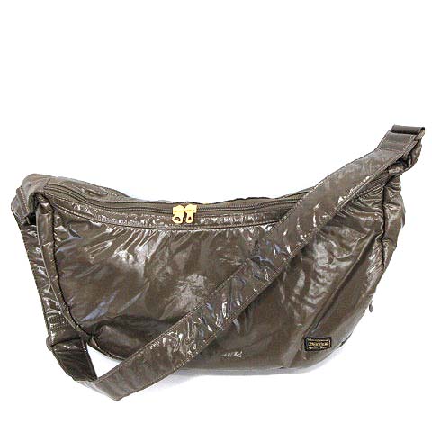 ポーター Porter ショルダーバッグ ドットプリント 中綿 水玉 カーキ 吉田カバン G レディース 081 ベクトルパーク