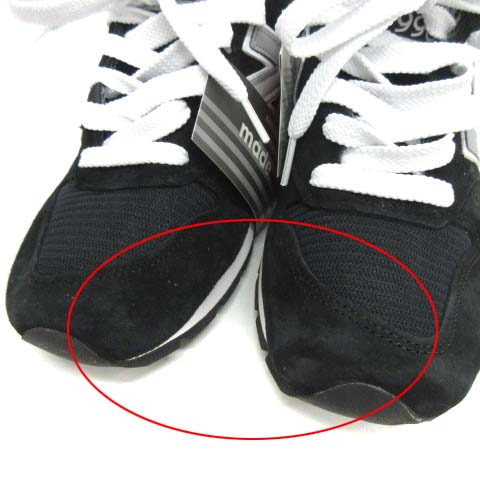 正規 New Balance ニューバランス M996BC 996 ローカット スニーカー USA製 黒 26.5cm 本物 1119N m996 bcの通販