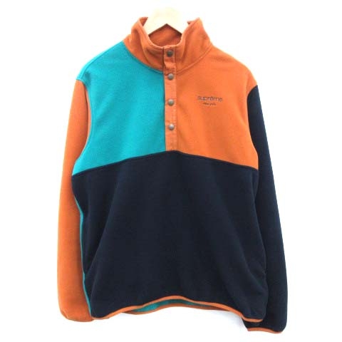 未使用品 シュプリーム SUPREME 16AW Polartec Color Blocked Half 