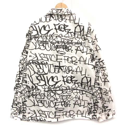 シュプリーム SUPREME ×Comme des Garcons SHIRT 18AW Printed Canvas  