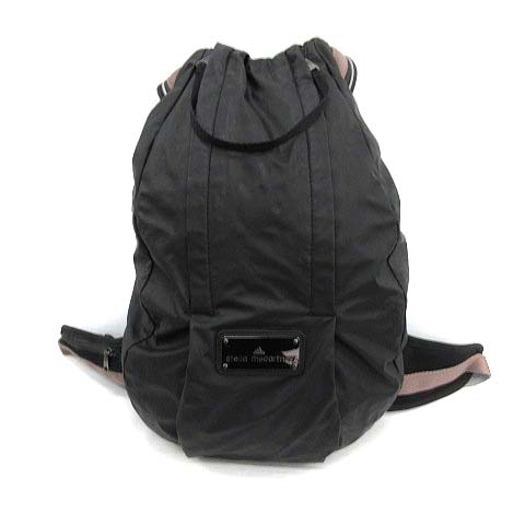 アディダス バイ ステラマッカートニー Adidas By Stella Mccartney Asmc バックパック バッグ リュック デイパック ロゴプレート 黒 ブラック S106 Kh レディース 081 ベクトルパーク