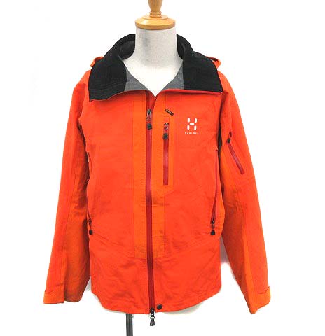 ホグロフス Haglofs ジャケット マウンテンパーカー ゴアテックス Spitz 2 アウター ナイロン S オレンジ Ym D メンズ 081 ベクトルパーク