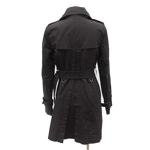 BURBERRY BLACK LABEL トレンチコート 黒 BURBERRY BLACK LABEL - 美品 バーバリー ブラックレーベル