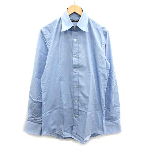 ドルチェ ガッバーナ ドルガバ Dolce Gabbana シャツ 長袖 コットン 41 16 L 水色 ライトブルー Kh メンズ 081 ベクトルパーク ドルチェ ガッバーナ ドルガバ Dolce Gabbana シャツ 長袖 コットン 41 16 L 水色 ライトブルー Kh メンズ 081 ベクトルパーク