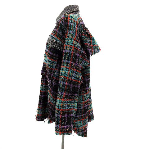 未使用品 ディーゼル DIESEL 19AW ツイードビッグ ブルゾン ジャケット 
