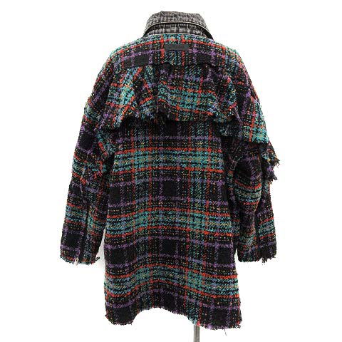 未使用品 ディーゼル DIESEL 19AW ツイードビッグ ブルゾン ジャケット 
