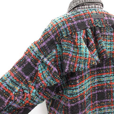 未使用品 ディーゼル DIESEL 19AW ツイードビッグ ブルゾン ジャケット 