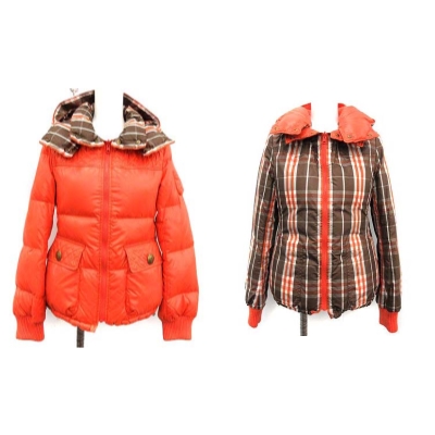 バーバリーブルーレーベル BURBERRY BLUE LABEL ダウンジャケット 