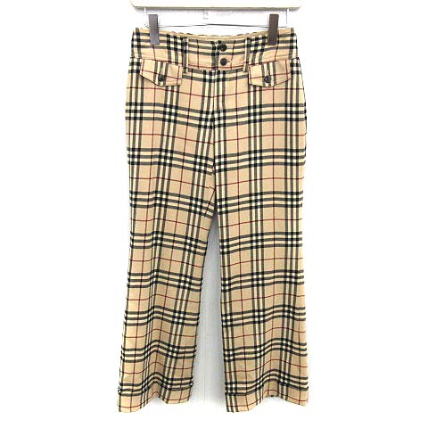 バーバリーブルーレーベル BURBERRY BLUE LABEL パンツ ワイド