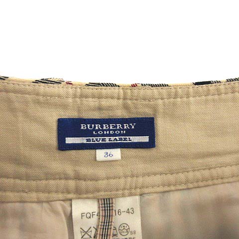 Burberryブルーレーベル　ミュール BURBERRY バーバリー ブルーレーベル 牛革 ミュール