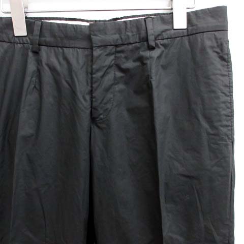 バーバリー BURBERRY PRORSUM 46 M パンツ スラックス 黒 ブラック /EK 