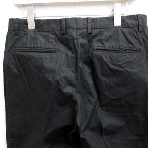 バーバリー BURBERRY PRORSUM 46 M パンツ スラックス 黒 ブラック /EK 
