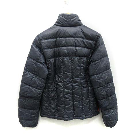 プラダスポーツ PRADA SPORT 中綿ジャケット ナイロン 46 紺 ネイビー 