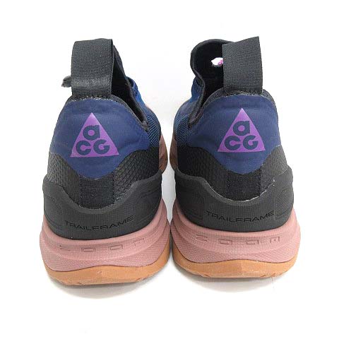 ナイキエーシージー Nike Acg スニーカー エーシージー ズーム エアー エーオー Acg Zoom Air Ao Blue Void 27cm 紺 ネイビー Ct28 401 Mf14 メンズ 081 ベクトルパーク