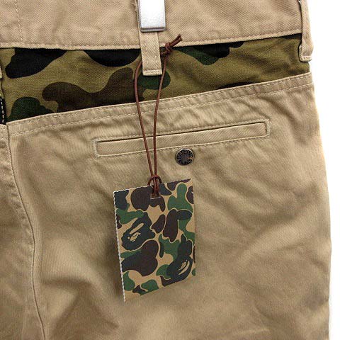 TK ファッション A Bathing Ape 迷彩柄パンツ XL