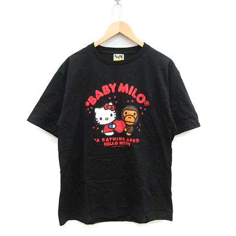 アベイシングエイプ A BATHING APE ハローキティ Tシャツ カットソー  
