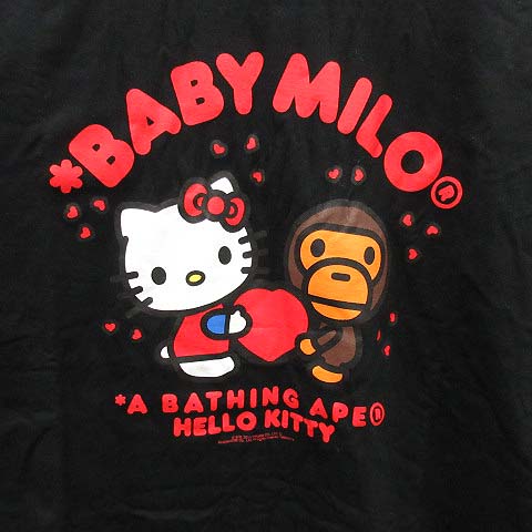 アベイシングエイプ A BATHING APE ハローキティ Tシャツ カットソー  