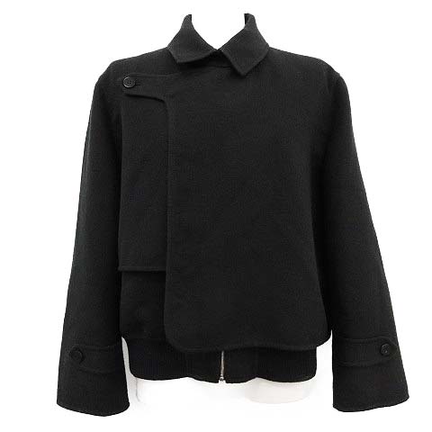 エルメス HERMES 20SS ジャケット ステンカラー カシミヤ ジップアップ 