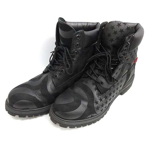 シュプリーム SUPREME ティンバーランド ブーツ ショート Stars and 
