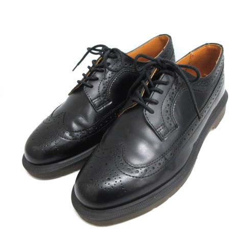 ドクターマーチン Dr Martens Uk7 26cm ビジネスシューズ ウイングチップ レザー 黒 ブラック 39 Ek メンズ 081 ベクトルパーク