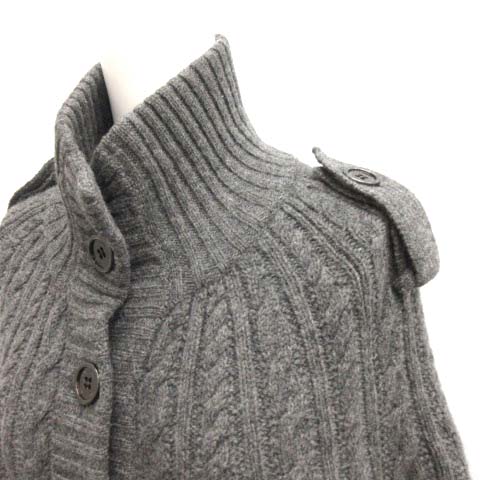 バーバリー ロンドン BURBERRY LONDON F ポンチョ ジャケット ニット 