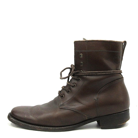 ブッテロ Buttero ブーツ ショート レザー 43 28cm 茶 ブラウン Ak15 メンズ 081 ベクトルパーク