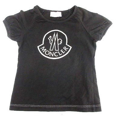 モンクレール MONCLER キッズ Tシャツ 半袖 パフスリーブ ロゴ 104  