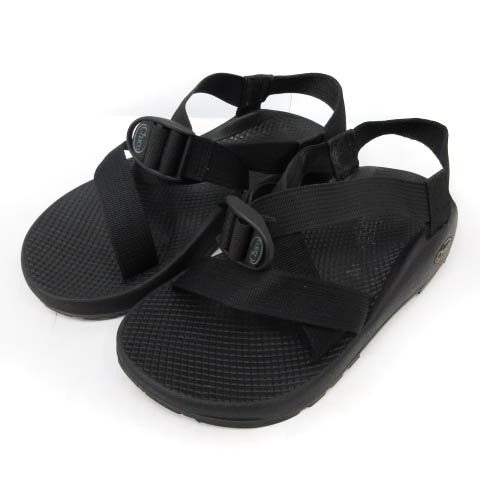 チャコ Chaco ビブラム Vibram サンダル 厚底 ストラップ M8 26cm 黒 ブラック Pj メンズ 081 ベクトルパーク