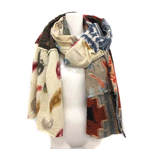 Kapital ダブダブ 迷彩パッチワーク KESAマフラー 