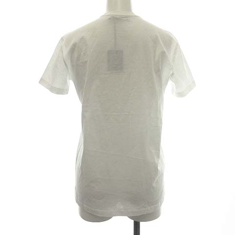 プラダ PRADA 2019年製 Tシャツ カットソー 半袖 クルーネック ロゴ 36 
