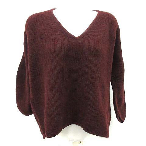 イエナ Iena 17aw ニット セーター 長袖 Vネック ワインレッド Kx レディース 081 ベクトルパーク イエナ Iena 17aw ニット セーター 長袖 Vネック ワインレッド Kx レディース 081 ベクトルパーク